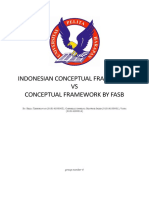 Indonesian Conceptual Framework VS Conceptual Framework by Fasb