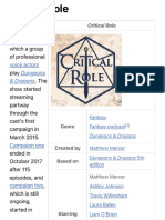 Critical Role - Wikipedia