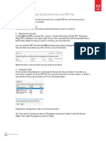 Combine Multiple Documents Into One PDF File