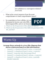 Adaptive Radiation vs Convergent Evolution Examples