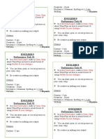 Performance Task #1 English 9 Performance Task #1