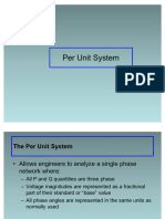 Per Unit System Explaination With Solved Example