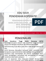 Pembentangan LATIHAN INDUSTRI EDU 5419