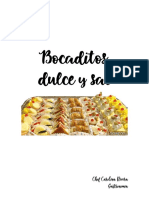 Preparaciones dulces y saladas con masa hojaldre