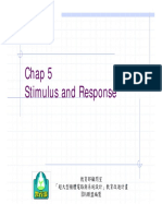 Chap 5 Stimulus and Response