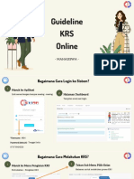 Guideline KRS Online (Mahasiswa)
