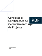 Conceitos e Certificações de Gerenciamento Ágil de Projetos: Vitor L. Massari 2016