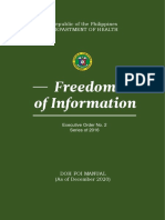 DOH FOI Manual As of December 2020