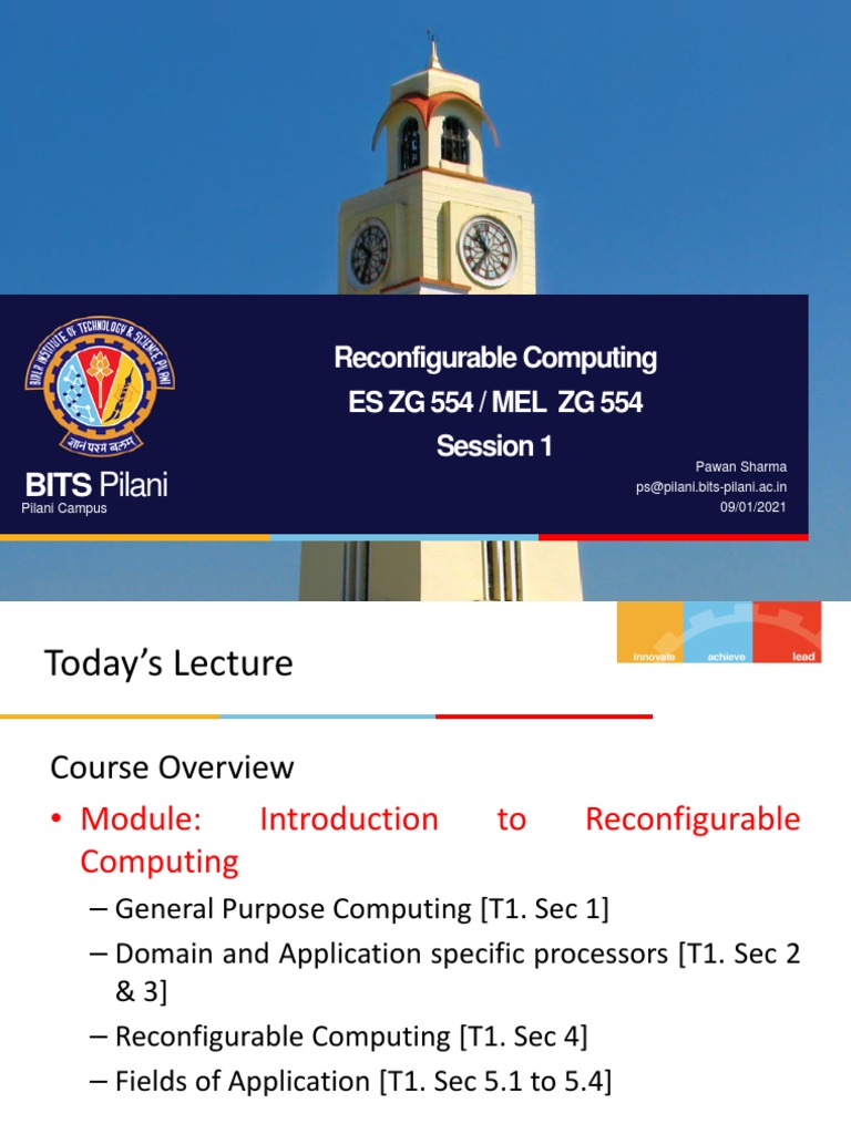 Reconfigurable Computing Overview | PDF | Field Programmable Gate Array ...