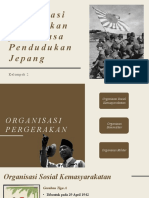 Sejarah Organisasi Pendudukan Jepang