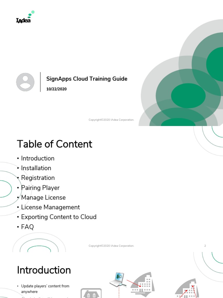 Signapps Cloud Training Guide | PDF | Copyright | Cloud Computing