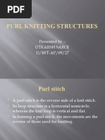 Purl Knitting Structures