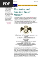 Ritual For The Installation of A Worshipful Master | PDF | Freemasonry