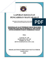 Laporan Kegiatan Pengabdian-Alat Penebar Pakan Ikan