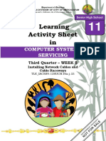 Learning Activity Sheet In: Computer Systems Servicing