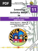 Learning Activity Sheet In: Computer Systems Servicing