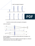 Lenti Sottili Convergenti Divergenti