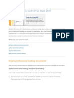 Create Professional-Looking Documents Share Documents Confidently Go Beyond Documents Recover From Computer Problems