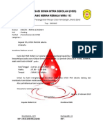 OSIS SMAN 112 Minta Izin UTDD PMI Untuk Acara Donor Darah