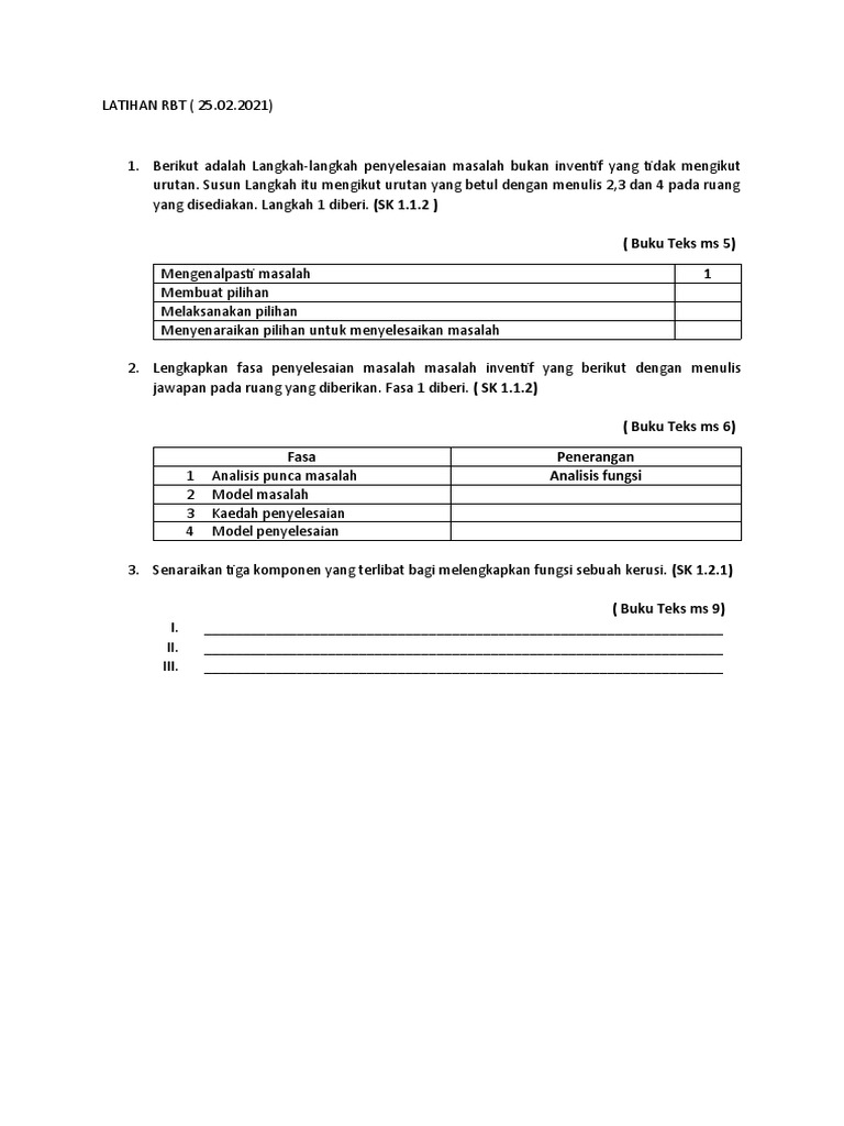 Latihan Rbt 2ag 25022021 Pdf