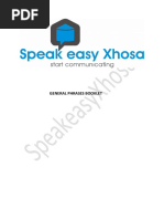 Speak Easy Xhosa