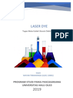 Tugas MK Divais Elektronika - Dye Laser - Wayan Trimawiasa (G2K119001)