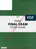 (PS260) FinalExamGuide Everythingyouneedtoknow! (23pageslong)