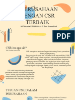 Analisa CSR - Sri Wulandari Ikom 3E