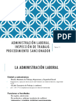 Tema 11. Administración Laboral