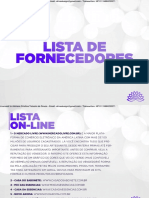 Lista Fornecedores