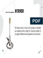 BUNSEN BURNER