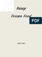 Kumpulan Resep Frozen Food by Chef Fitri