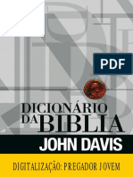 Dicionário Da Bíblia John D. Davis