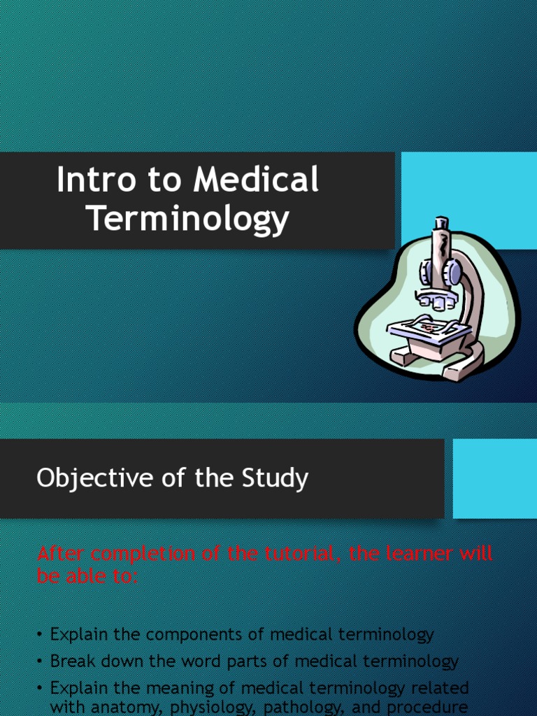 Medical Terminology Basics Guide | PDF | Clinical Medicine | Human Anatomy