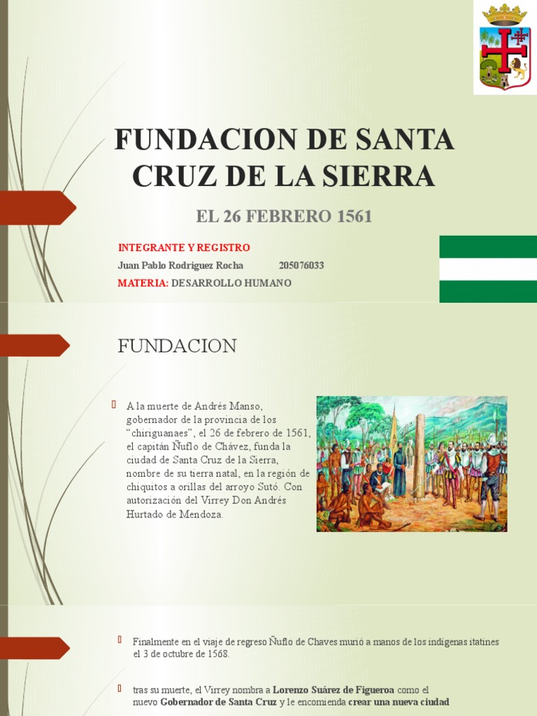 Fundacion de Santa Cruz de La Sierra | PDF