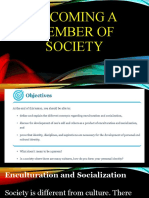 Becoming A Member of Society - FD