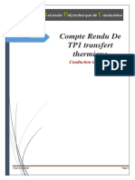 TP TRANSFERT conduction