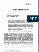 Bioethanol From Cellulose