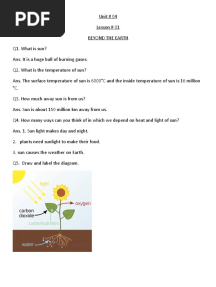 Work of Unit 4 Class 4