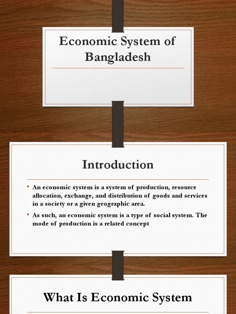 Economic System of Bangladesh | PDF | Finance & Money Management | Politics