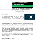 La Guía de Friedrich Nietzsche para Convertirse en Superhombre