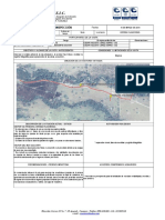 Informe de visita de inspección y presupuesto para obra de estabilización en vereda Plan Brisas