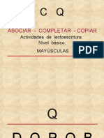 Asociar-Completar-Copiar (C - Q)