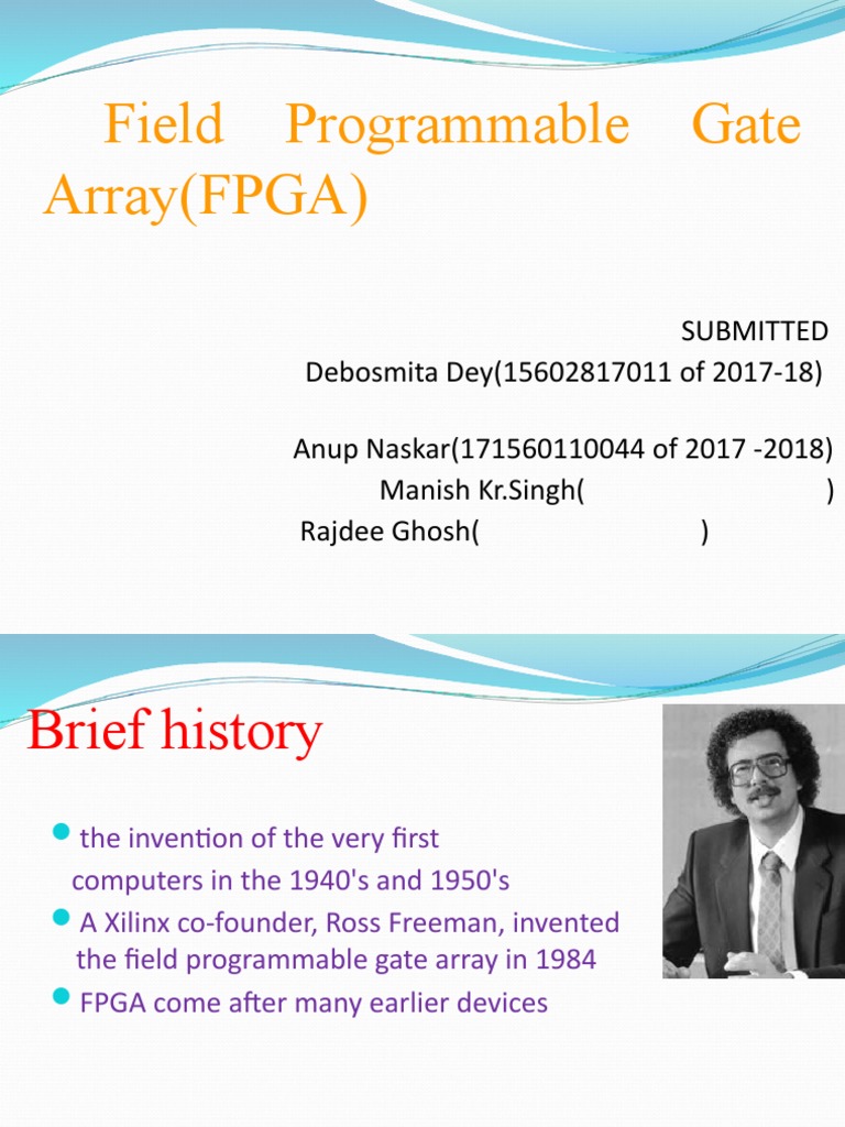 Field Programmable Gate Array (FPGA) | PDF | Field Programmable Gate ...