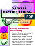 Financial restructuring