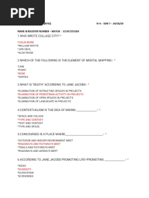 4) MCQ - URBAN DESIGN - (4 - B) Students