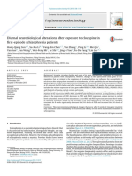 12. Diurnal neurobiological alterations after exposure to clozapine in