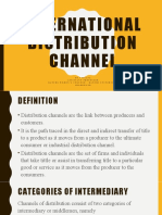 International Channel of Distribution