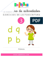 Cuaderno Dislexia Edufichas