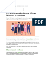 EMPRENDIMIENTO-Mujeres del millon de dolares